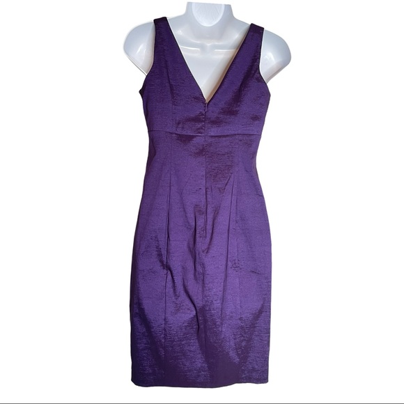 NWT Calvin Klein V Neck Cocktail Sheath Dress - Picture 7 of 14